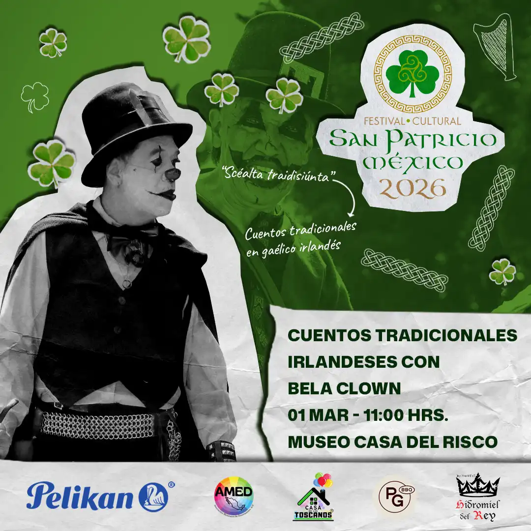 Cuentos tradicionales irlandeses con Bela Clown