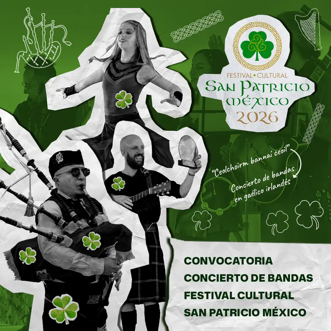 Concierto de bandas Festival Cultural San Patricio México 2026
