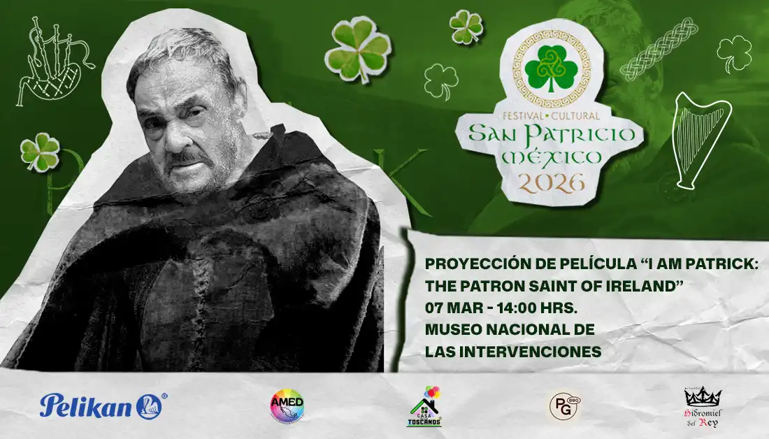Proyección de película “I AM PATRICK: The Patron Saint of Ireland”